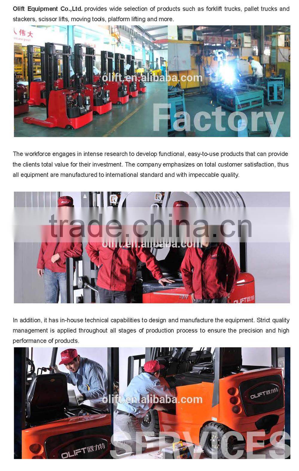 Gas Engine Power Souce and Powered Pallet Truck Type LPG forklift