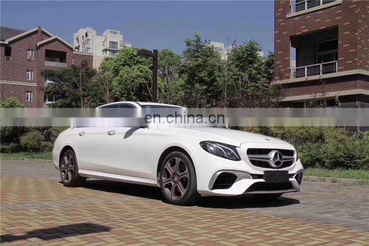 High quality PP material AG E63 stye  body kit for Mercedes Benz E class w213 front bumper rear bumper and side skirts