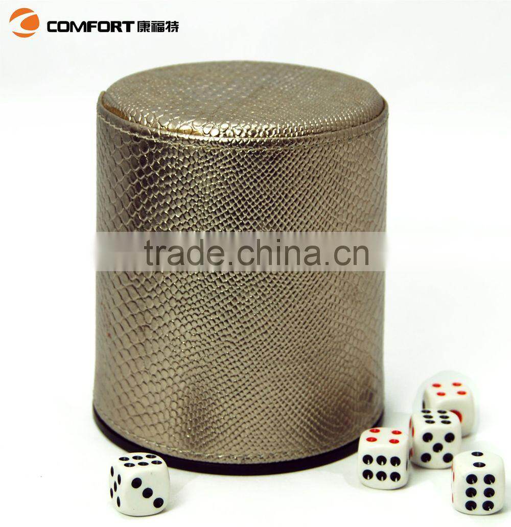 hot products mini round OEM portable dice shaker cup