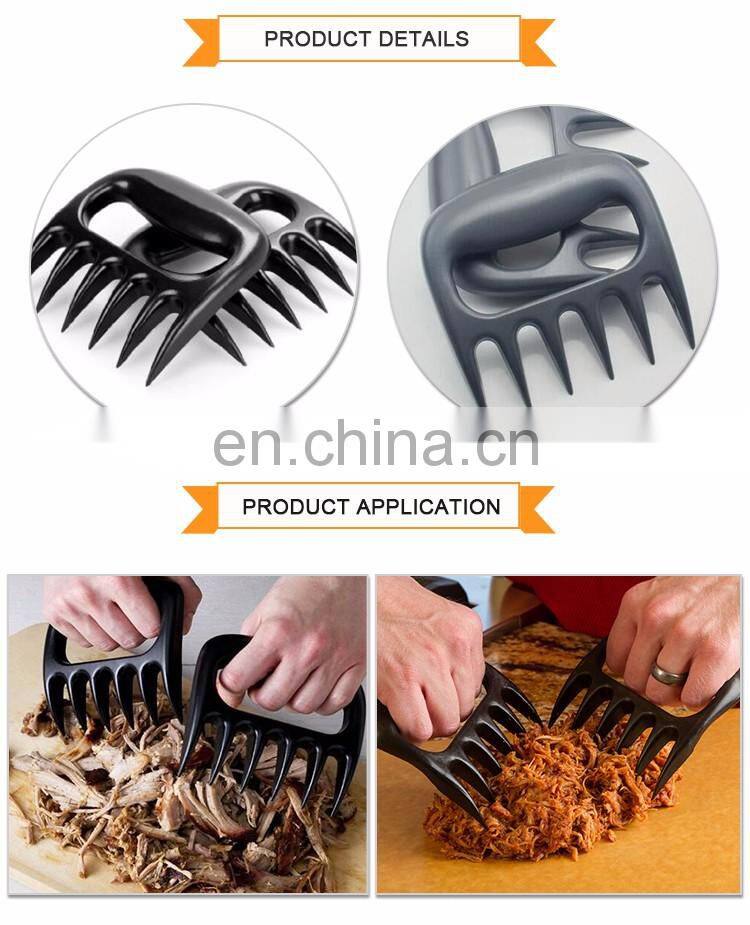Best Selling Black Heat Resistant BBQ Meat Claws, claws Perfect for Shredding Handling