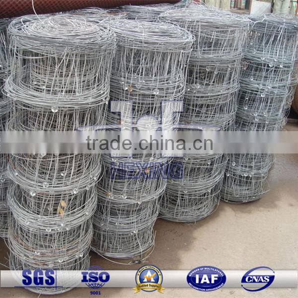 2m Height Electro Galvanized Grassland Fence Factory Price
