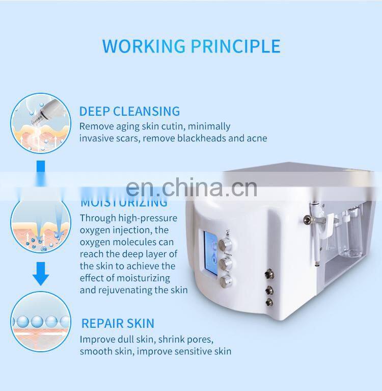 Anti-aging Diamond Dermabrasion Machine SPA9.0 Small Bubble Cleansing Microdermabrasion Facial Instrument Deep Moisturizing