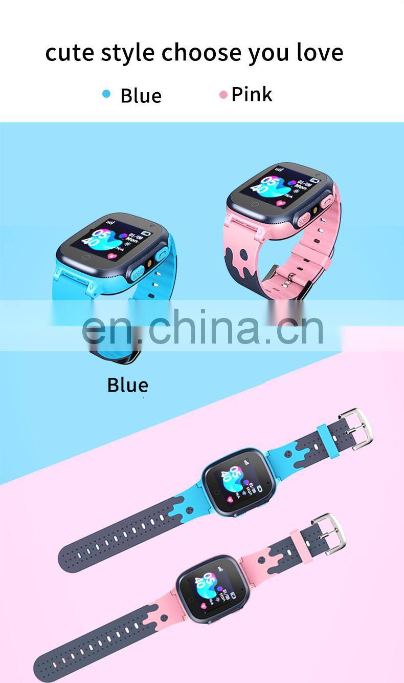 2019 New Private SOS Calling Remote Monitor Smartwatch Phone For Kids, Waterproof Kids Smart watch With Gps IP67 Phone Watch