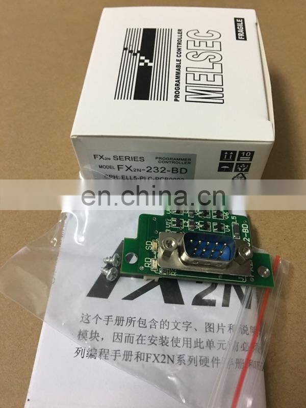 Top Selling Exceptional Quality Best Price FX3U-232-BD Mitsubishi Plc Programmable Logic Controller ADAPTER BOARD