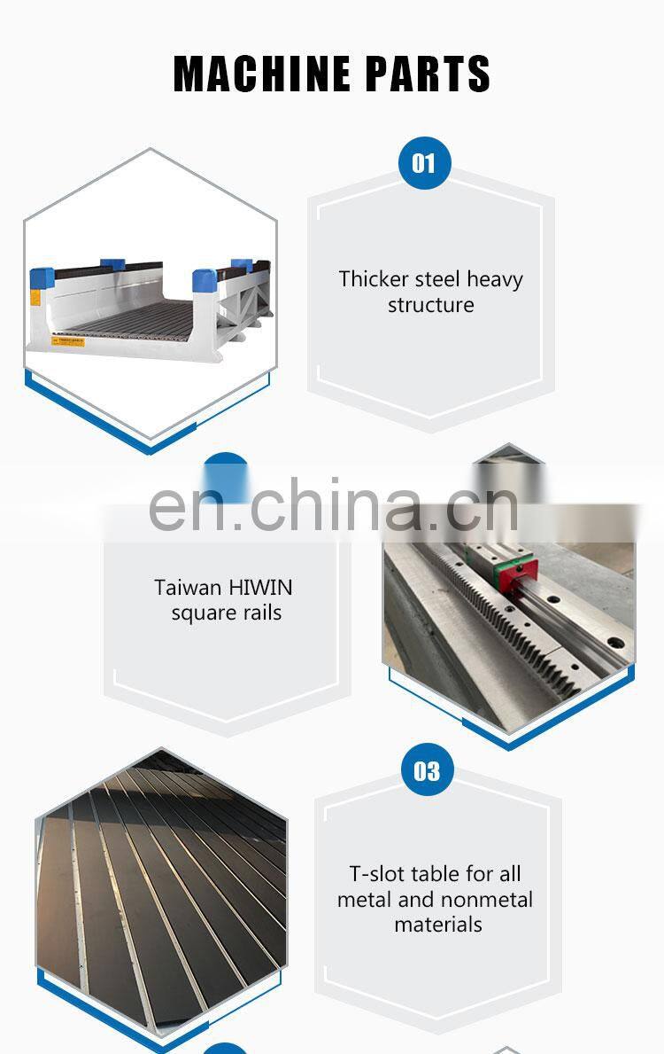 EPS Foam 3D Carving CNC Router for Wood Statue Sculpture 3 Axis 4 Axis 5 Axis Foam EPS Molding Machine