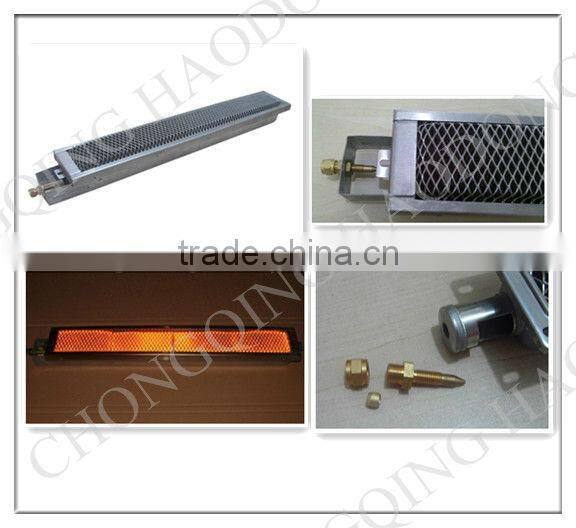 Homemade shawarma burner gas grill burner parts for bbq