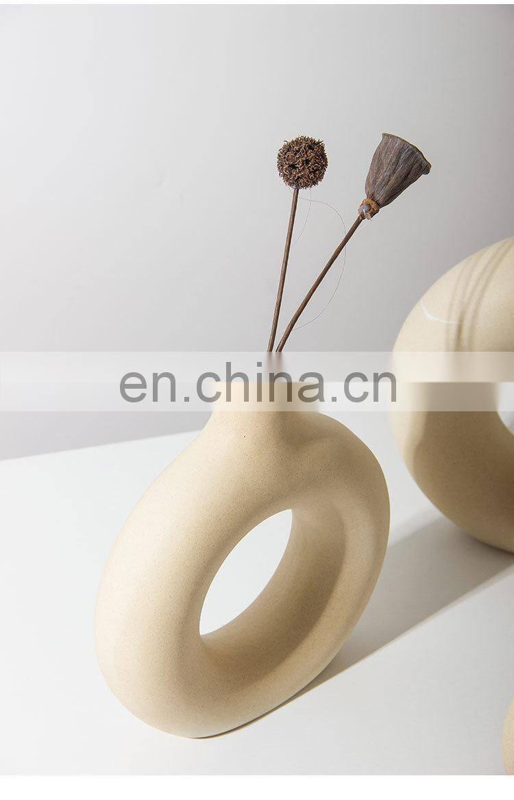 Homeware White Flower Vase Wedding Centerpieces Wholesale Canada Porcelain Simple Desktop F Modern Vases Ceramic