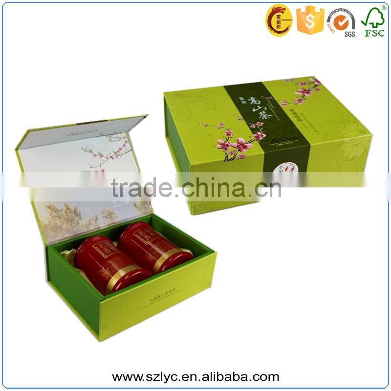 OEM gold foil stamping gift cardboard packaging box for festival