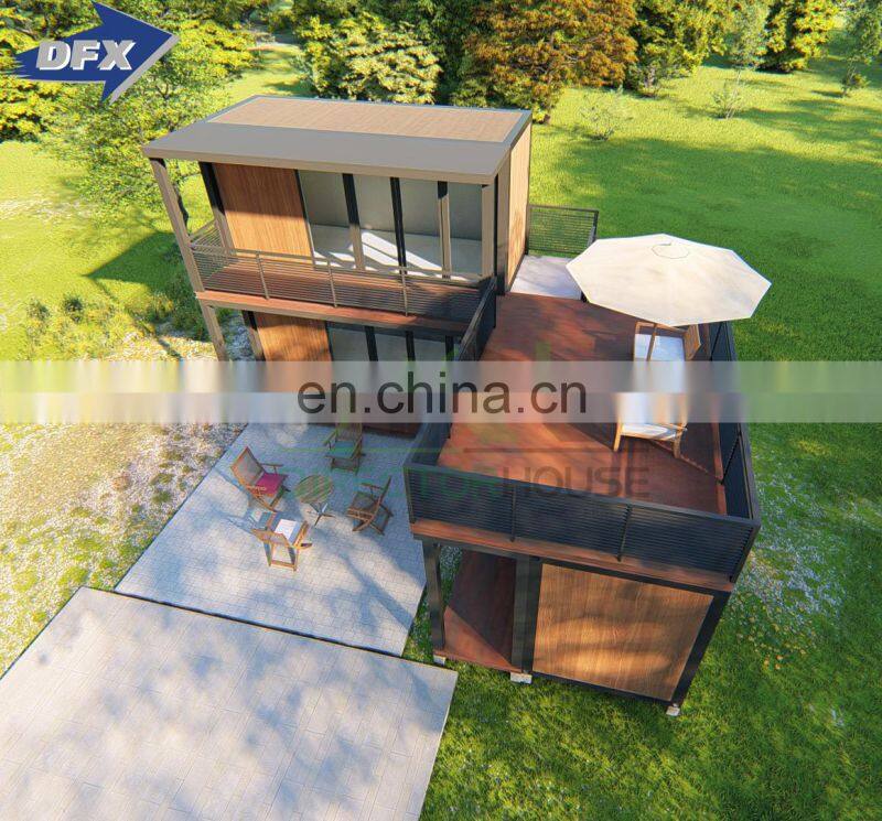 Shipping Container 40ft living house prefab villa prefab houses portable module container house