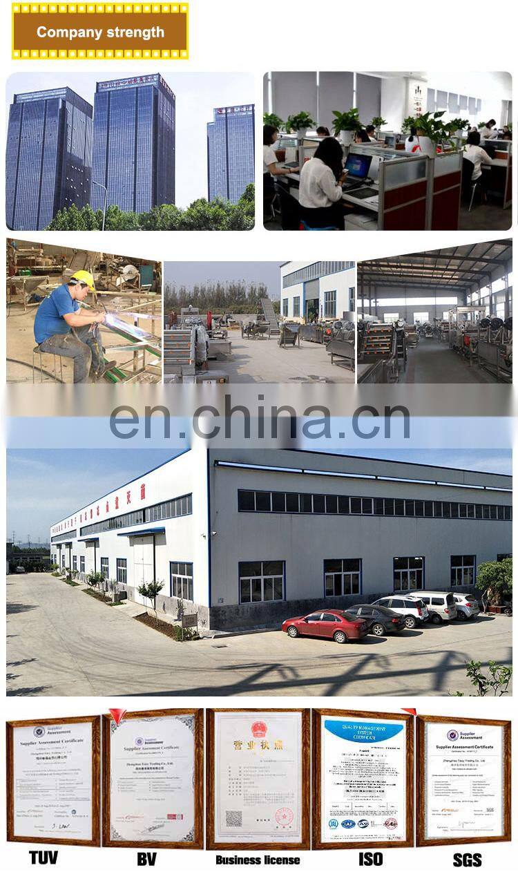 Crispy Fried Onion Rings Broad Beans frying Production Line Chicken French Fries