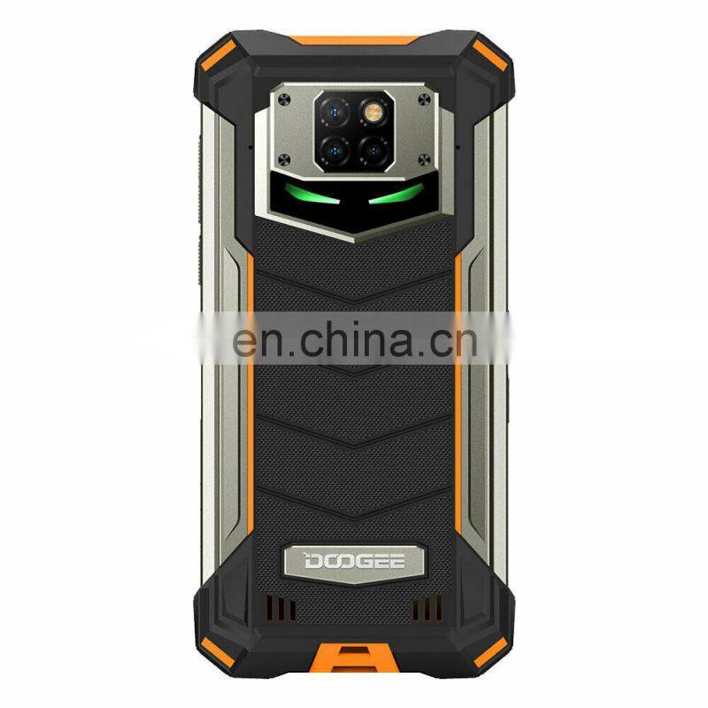 Rugged Cell Phones Smartphones 4G DOOGEE S88 Plus 8GB 128GB NFC Wireless Charge 10000mAh Power Bank Function Mobile Phone