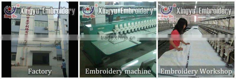 Factory Fantastic Style Embroidery Neck Patches