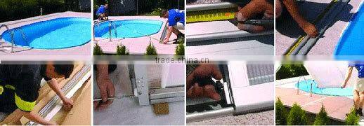 2016 Fashion swimming pool telescopic cover