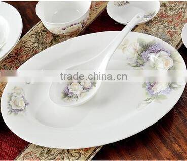 56 pcs attractive and durable in quality dinnerware plate