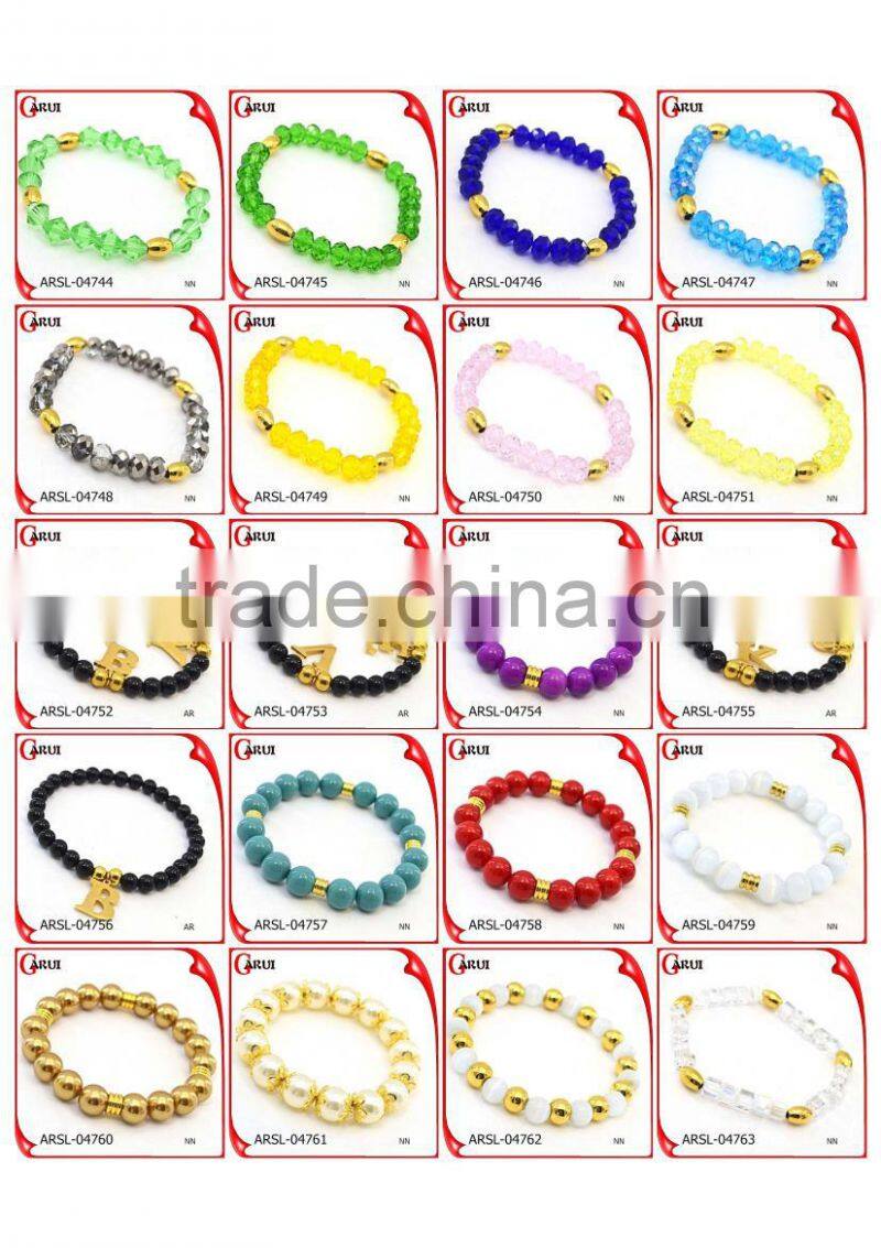 Stainless steel lock bracelets for women genuine black leather bracelets