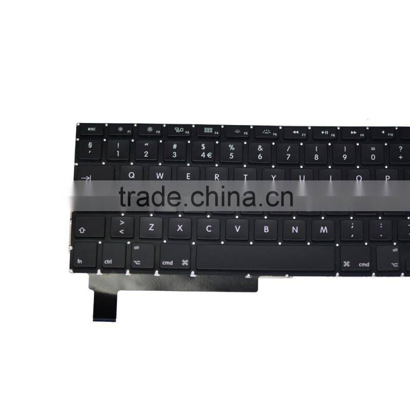 Factory Norwegian Laptop keyboard Replacement For Macbook Pro A1286 2008-2012
