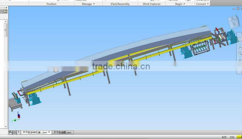 Sticker paper coating machine HFT- 1600