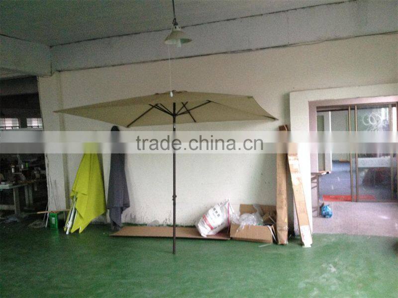 square Aluminium Garden umbrella