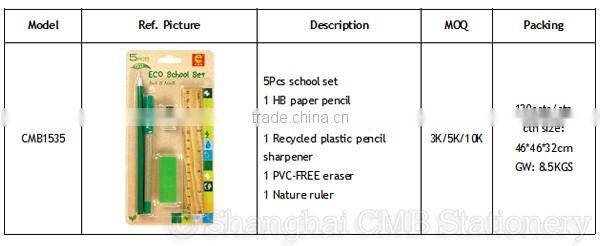 Hot selling wholesale customized eco friendly new gift giveaways ideas childrens stationery sets