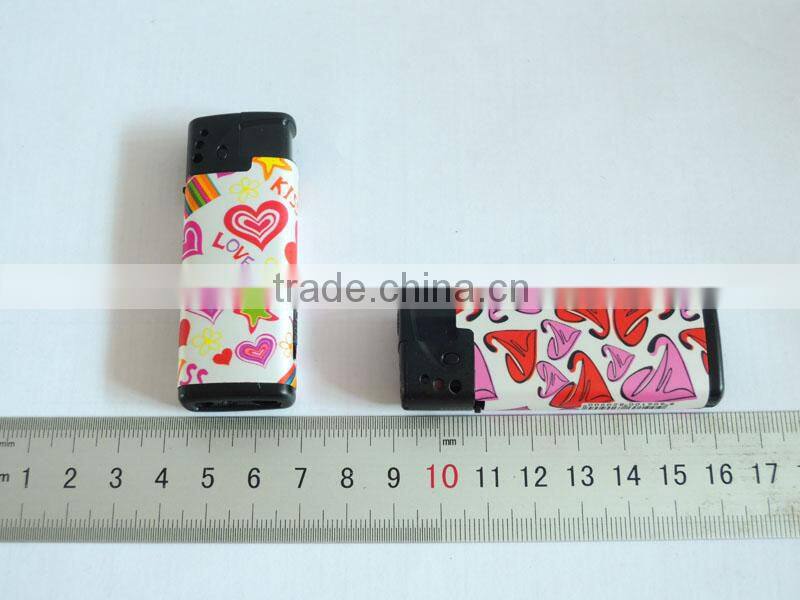 rechargeable mini plastic lighter,wrap paper cigar lighter windproof lighter