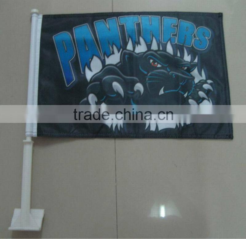 Digital printed cheap presidential car flags