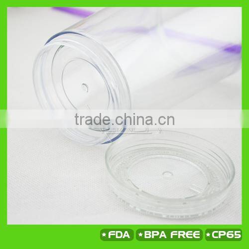 16OZ Double Wall Plastic Tumbler W Removable Bottom ,2014 NEWS!