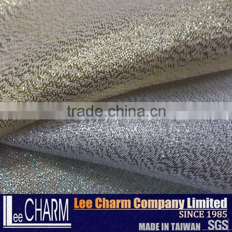 Gold/Silver Metallic Fabric for Garment