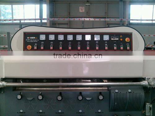 glass straight line pencil&OG edging Machine with PLC control system