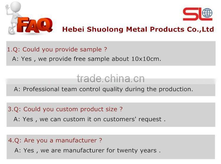 Hebei Shuolong XY-3317 stainless steel metal mesh ceiling