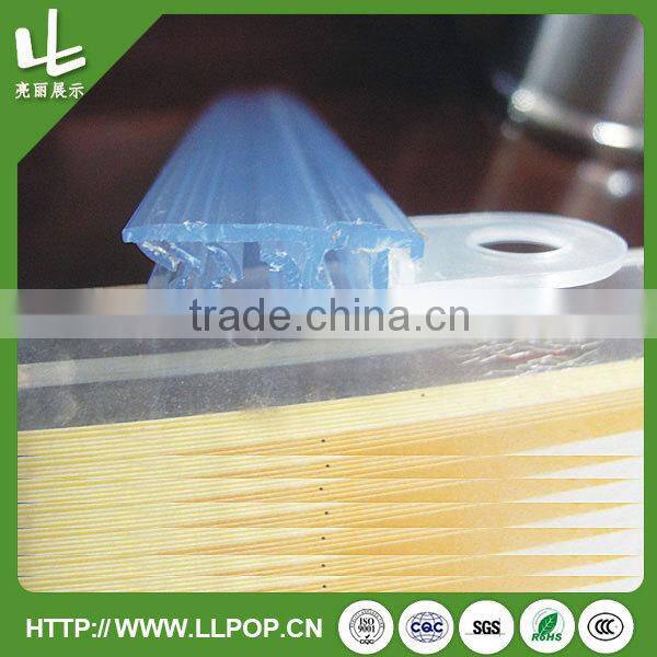 PVC Poster hanging strip with hooks