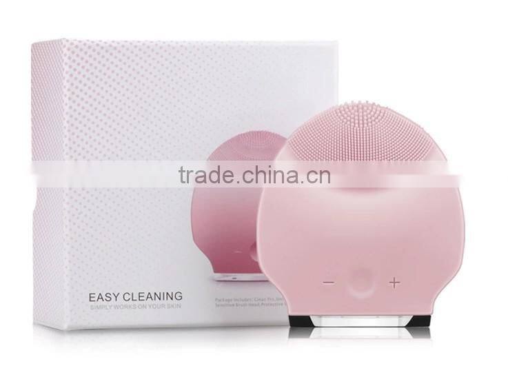 Makeup sets face cleaning brush made by silicone face washing brush