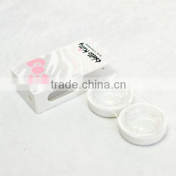 cute cartoon plastic double box glasses case eyewear case,storage box, display case