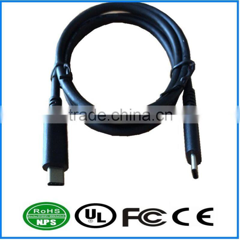 USB Type C To Type C Cable Interconnect Datawire With Mobilephone
