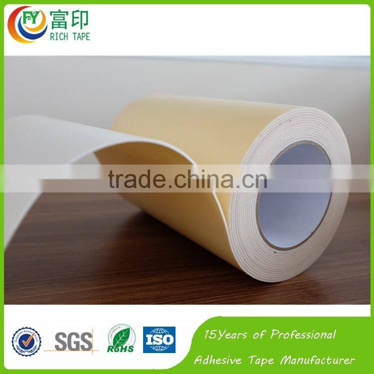 Automatic acrylic PE FOAM tape with good sticker and waterproof