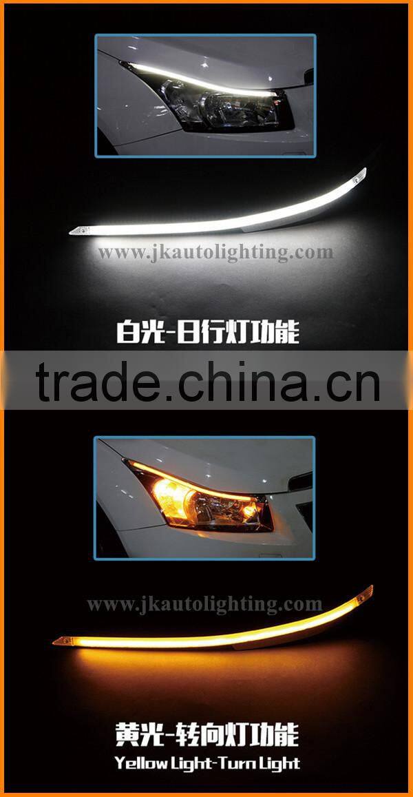 High Quality New Arrival LED DRL Strip for Honda Civic LED Eyebrow for Honda Civic Daytime Running light 2012-2014
