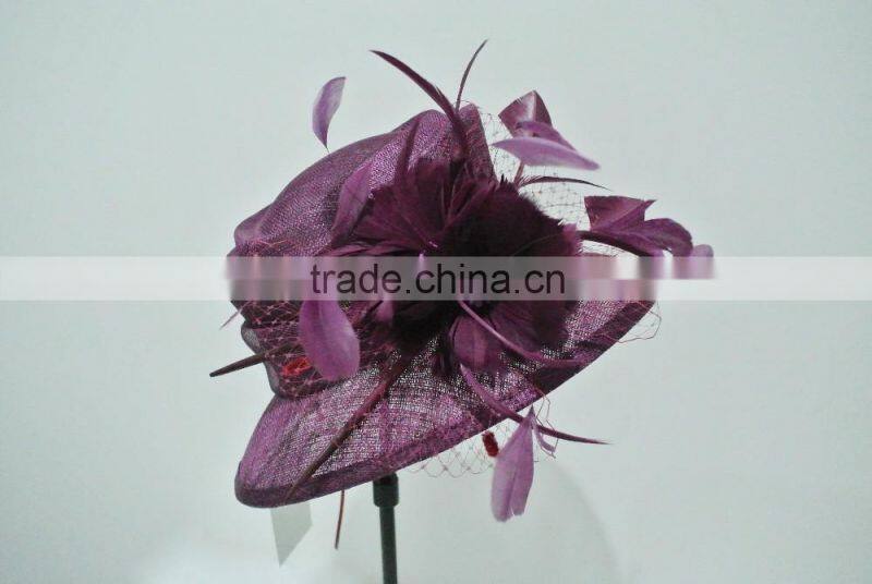 China Women Fashion Church Hat And Sun Hat