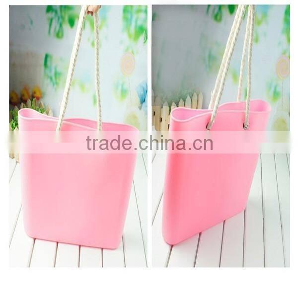 Silicone Tote bag,Lady's Silicone Beach Bag,Gummy Tote