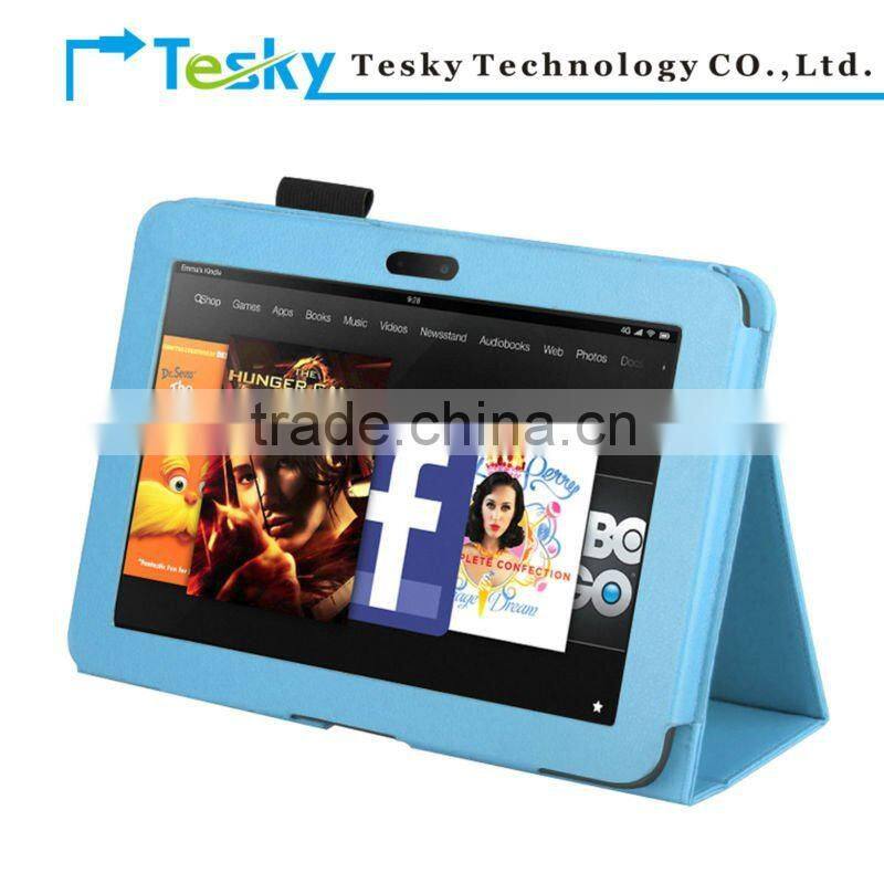colorful kindle fire HD 7 ereader stand leather case cover