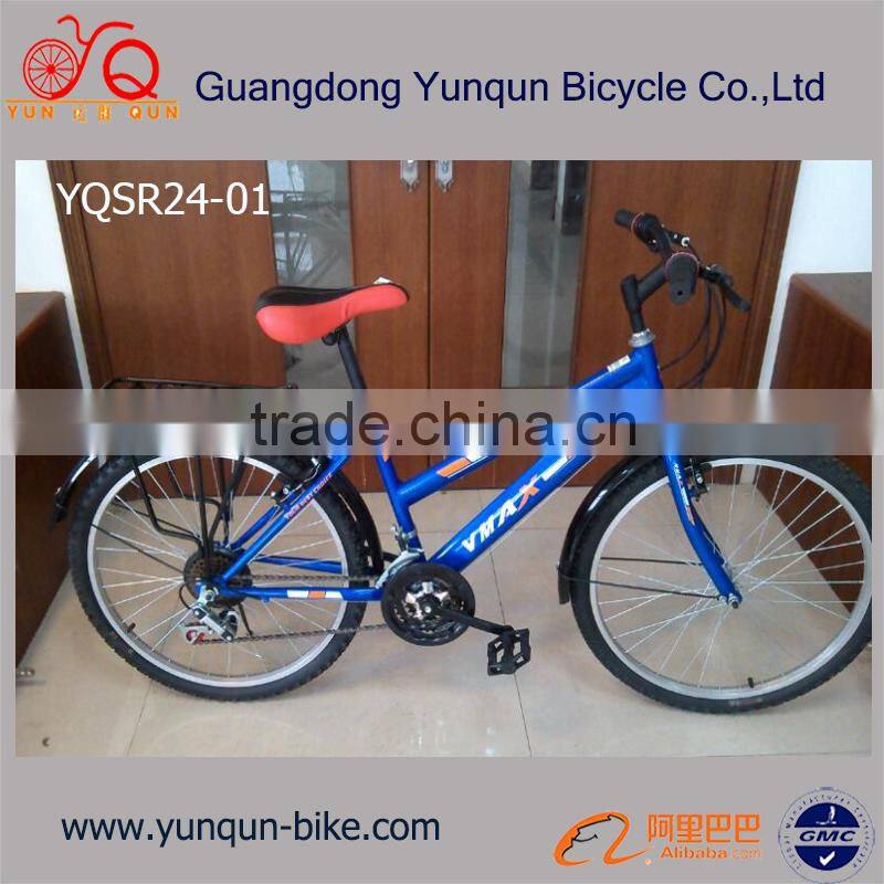 Mountain bicycle/ 24 size lady bike with 21 gear/ cheap city bicycle for women