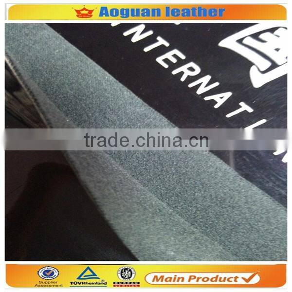 Guangzhou hot sell PU leather for man shoes with good quality