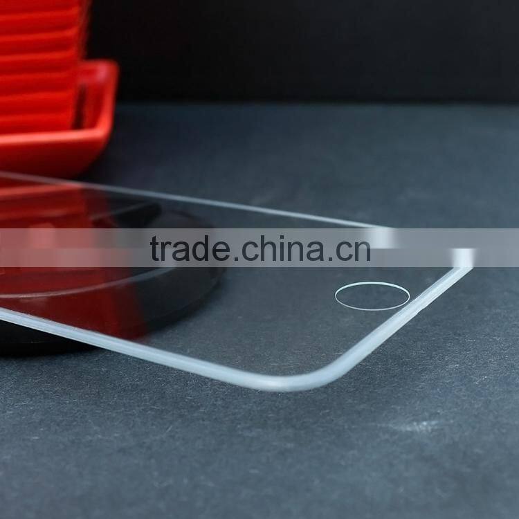 3D cover whole screen Crystal clear silicone screen protector anti-scratch for iphone