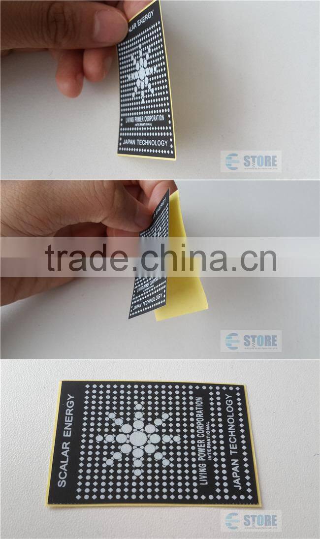 Bio Energy Radiation Shield Anti-radiation Negative Ion Epoxy Sticker