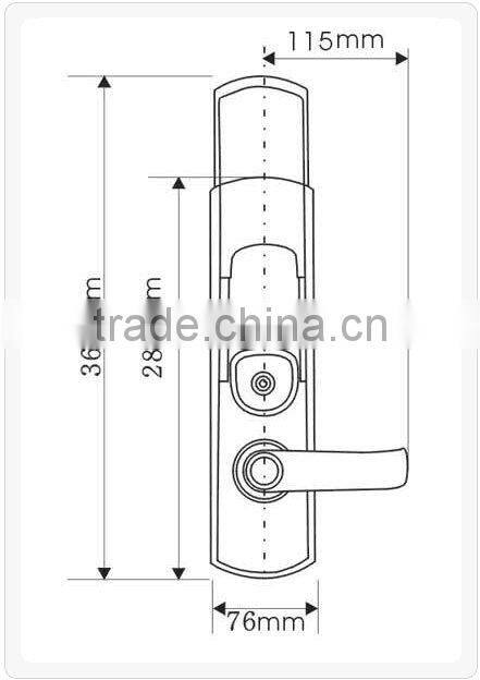 fingerprint door lock PY-6692