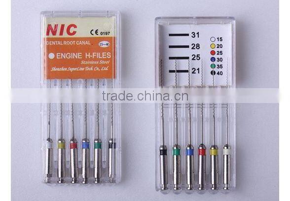 H-File / K-File / Reamer .02 Taper K H Dental Endo Files