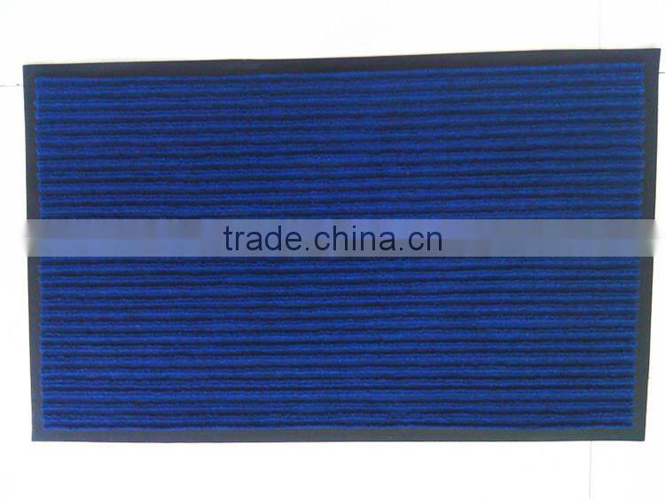 polyester surface with pvc backing carpet from china made