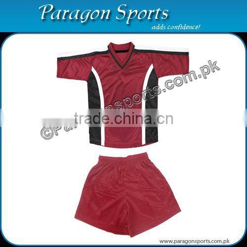 Red and White Soccer Uniform (Back Side)