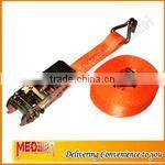 BS 5000kg 2inch For Truck Using Ratchet Strap Double J Hooks Complies To EN12195-2