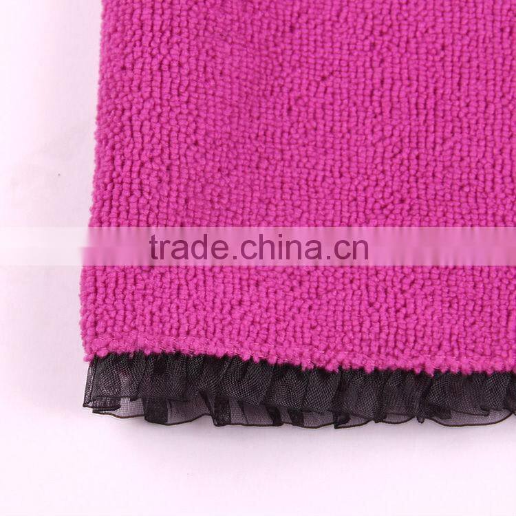 new style colorful microfiber women hair towel