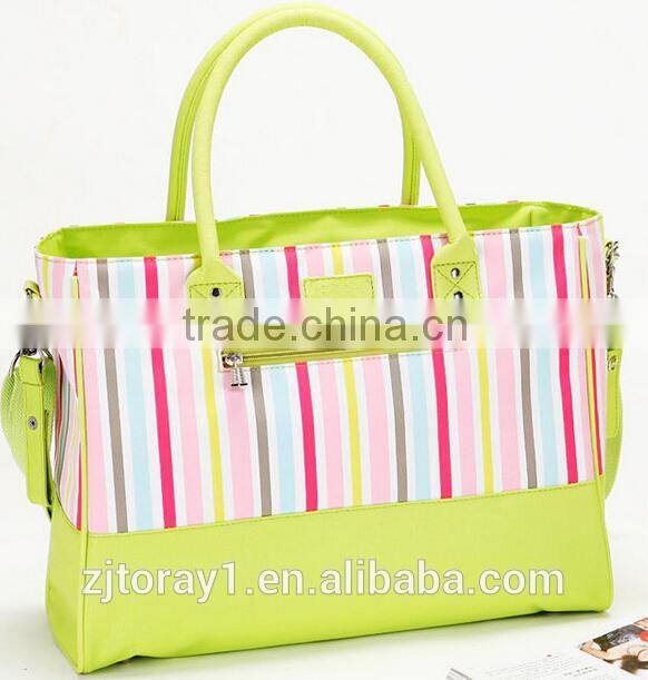 Fashion Baby Diapers Nappy Bag Womens Mummy Waterproof Handbag