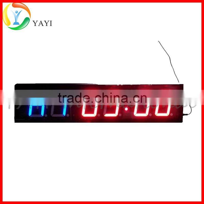 Crossfit Remote Control 6 Digital LED Programmable Interval Timer